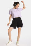 Rosaline Flex Fit Easy Movement Shorts - Black Beauty — thumbnail 4